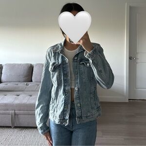 LIGHT BLUE CLASSIC DENIM JACKET! #DENIMJACKET